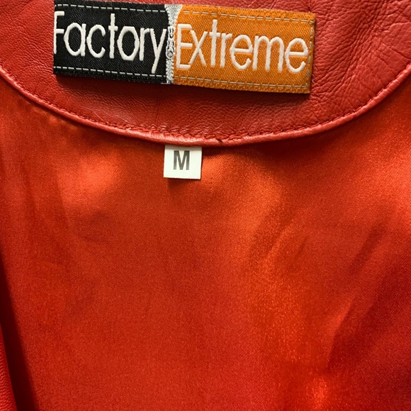 Fabulous Red sheep leather jacket - Picture 4 of 7